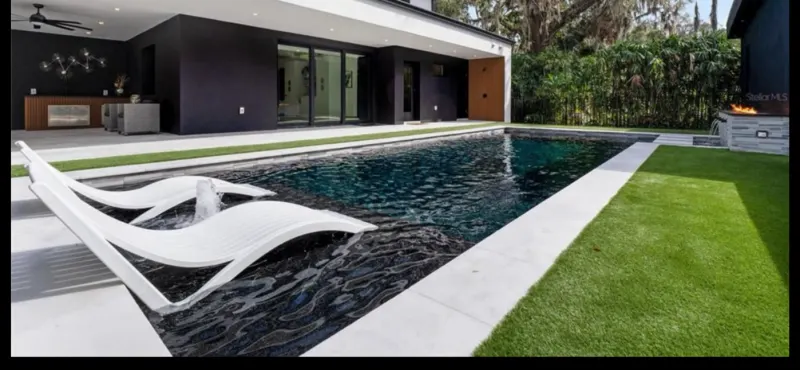 Custom pool build by Next Level Pools and Spas — Central Florida new construction